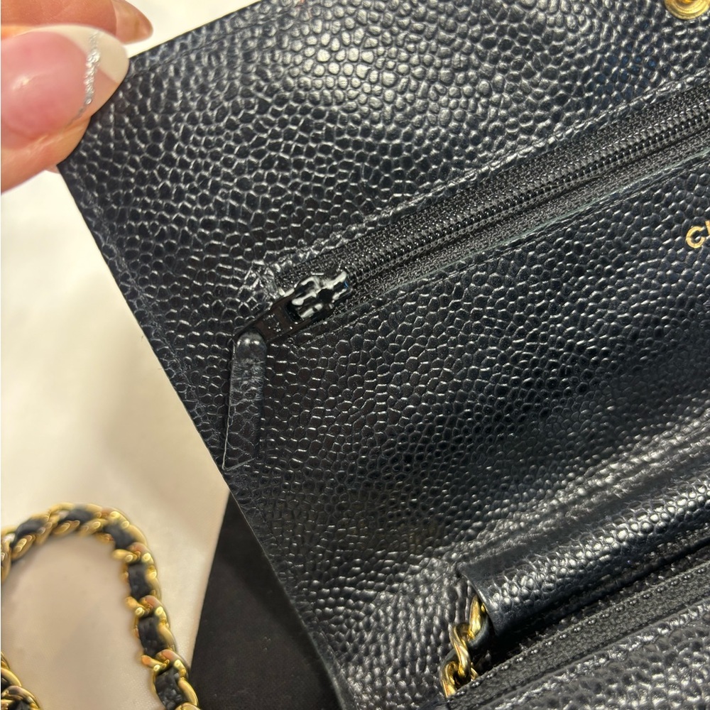 Gorgeous Chanel Woc black caviar gold hardware Sold - Picture 14 of 16